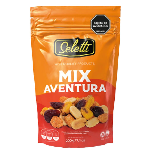 MIX FRUTOS SECOS SELETTI 200G AVENTURA